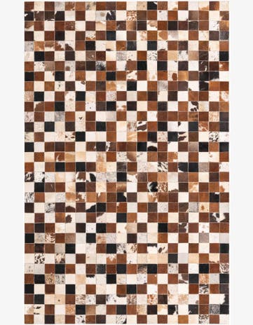 5' x 7' 10 Cowhide Rug