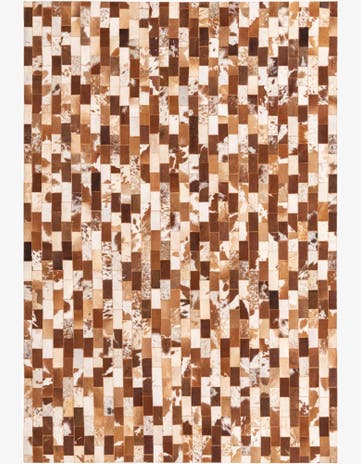 5' 3 x 7' 10 Cowhide Rug