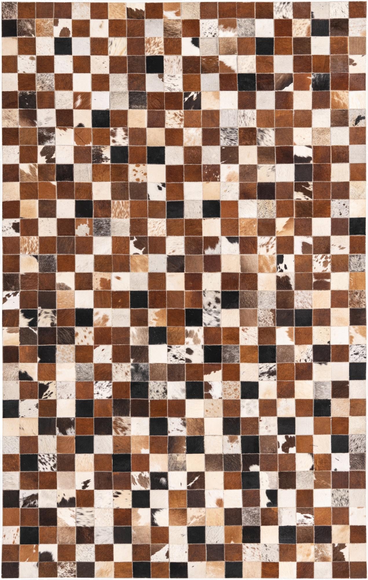 5' x 7' 10 Cowhide Rug
