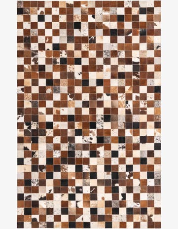 5' x 7' 10 Cowhide Rug