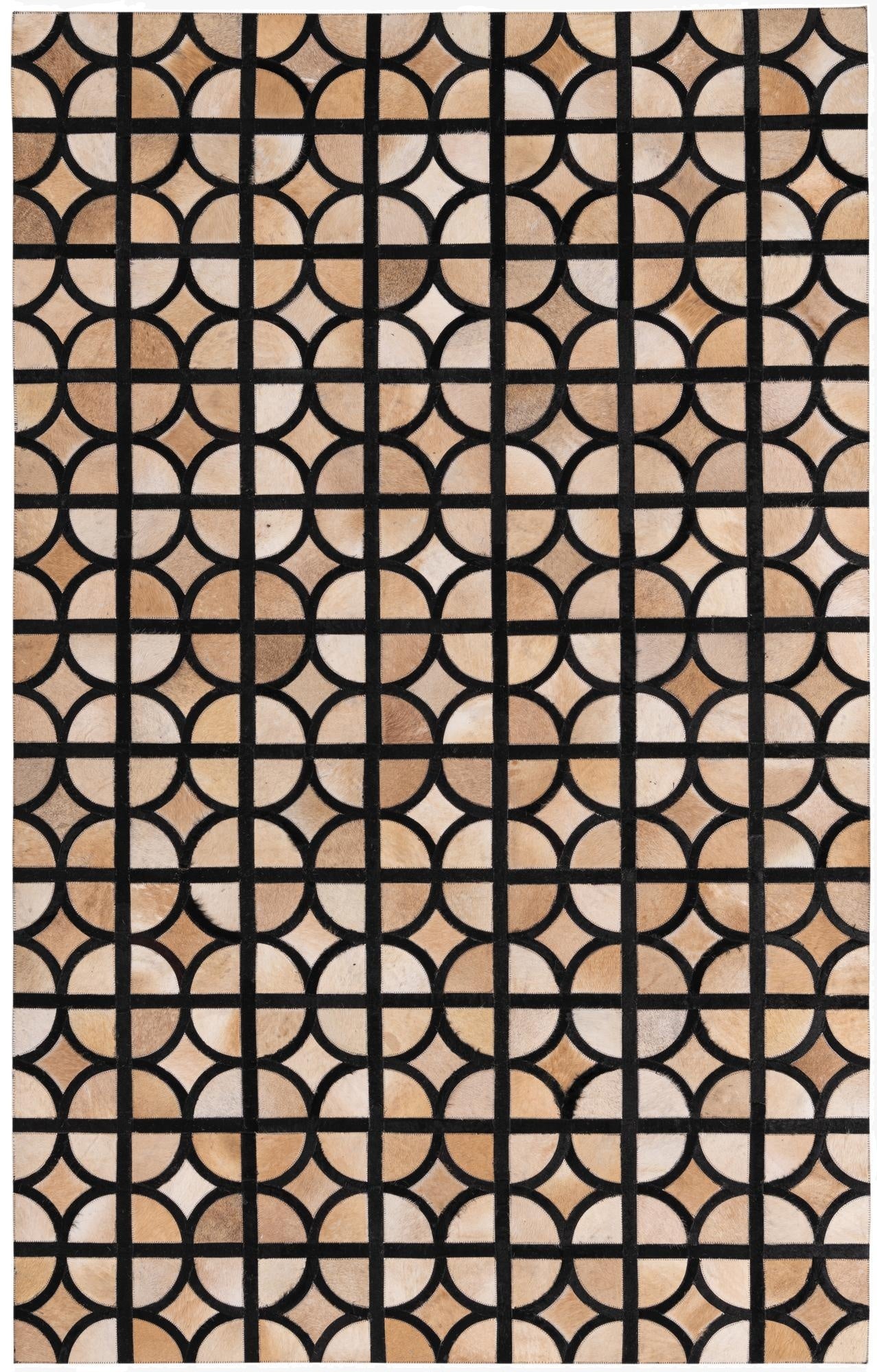 5' x 7' 9 Cowhide Rug