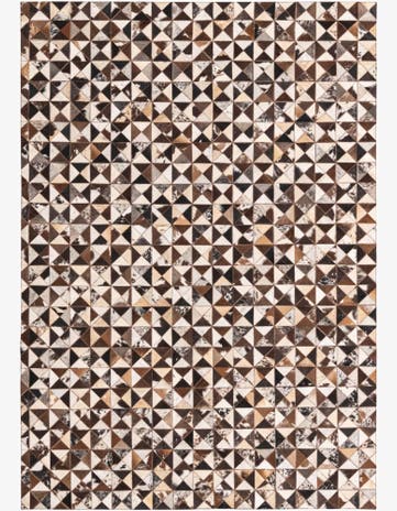 5' 4 x 7' 7 Cowhide Rug