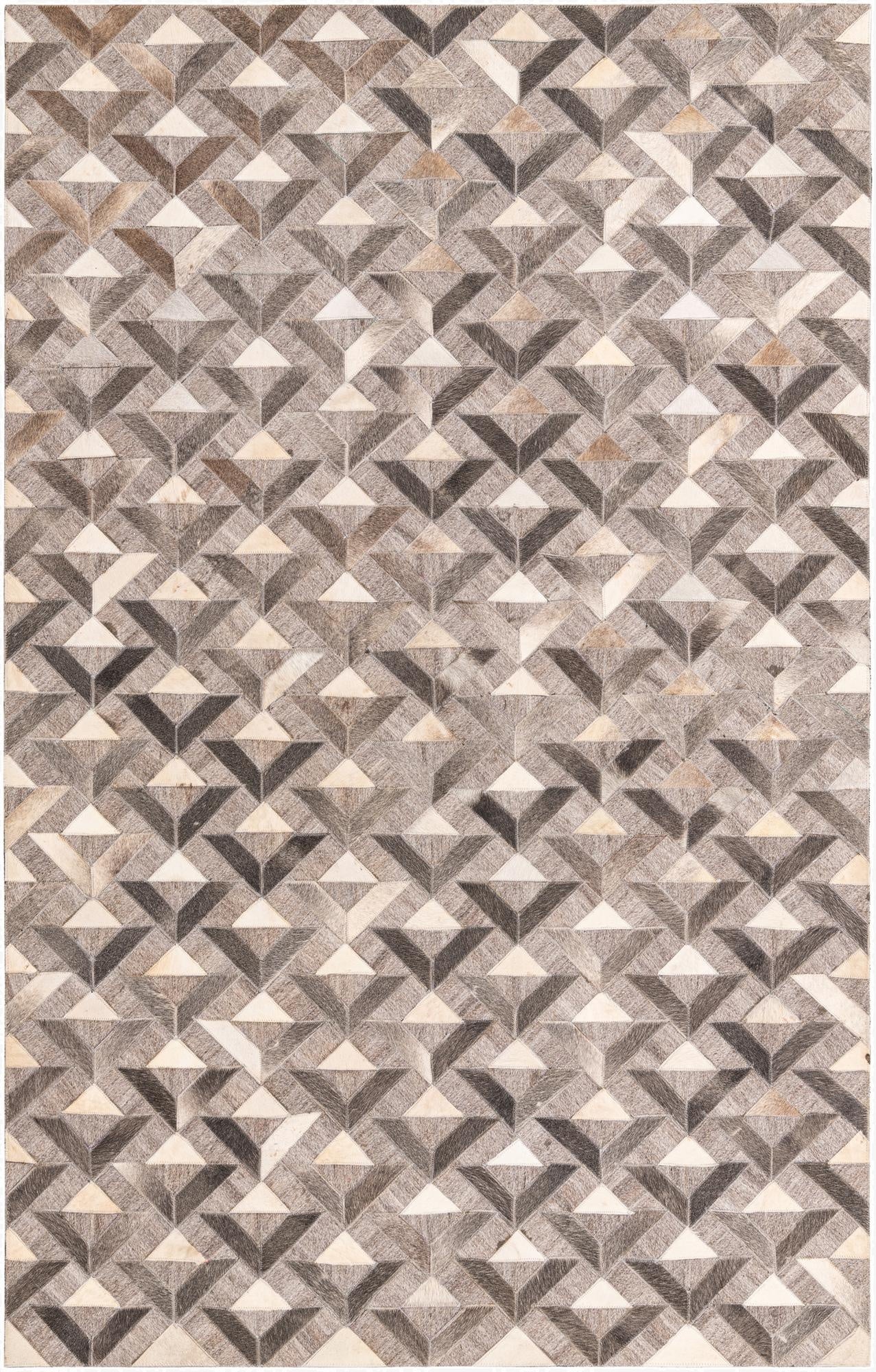 5' x 7' 10 Cowhide Rug