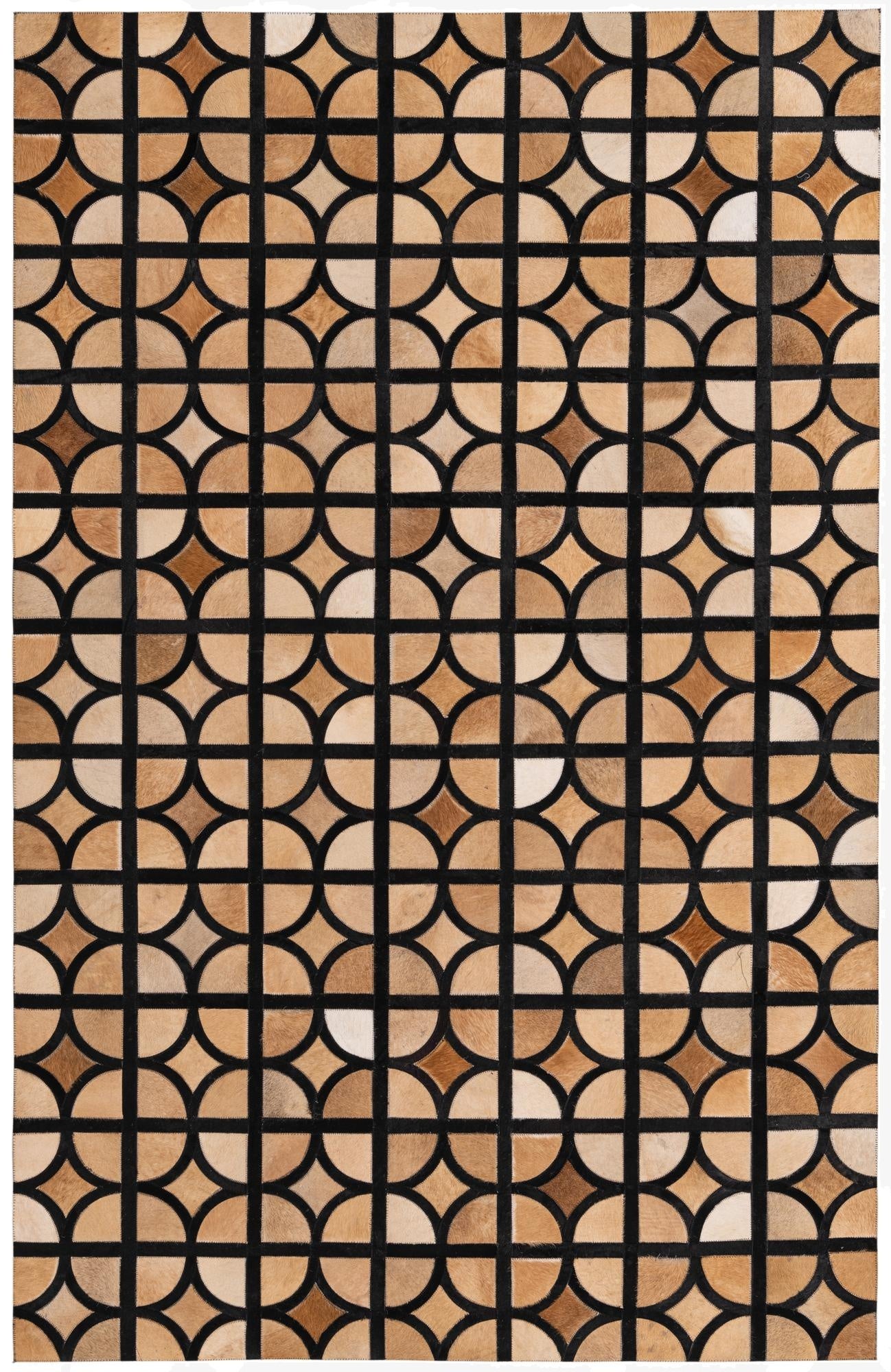 5' x 7' 9 Cowhide Rug