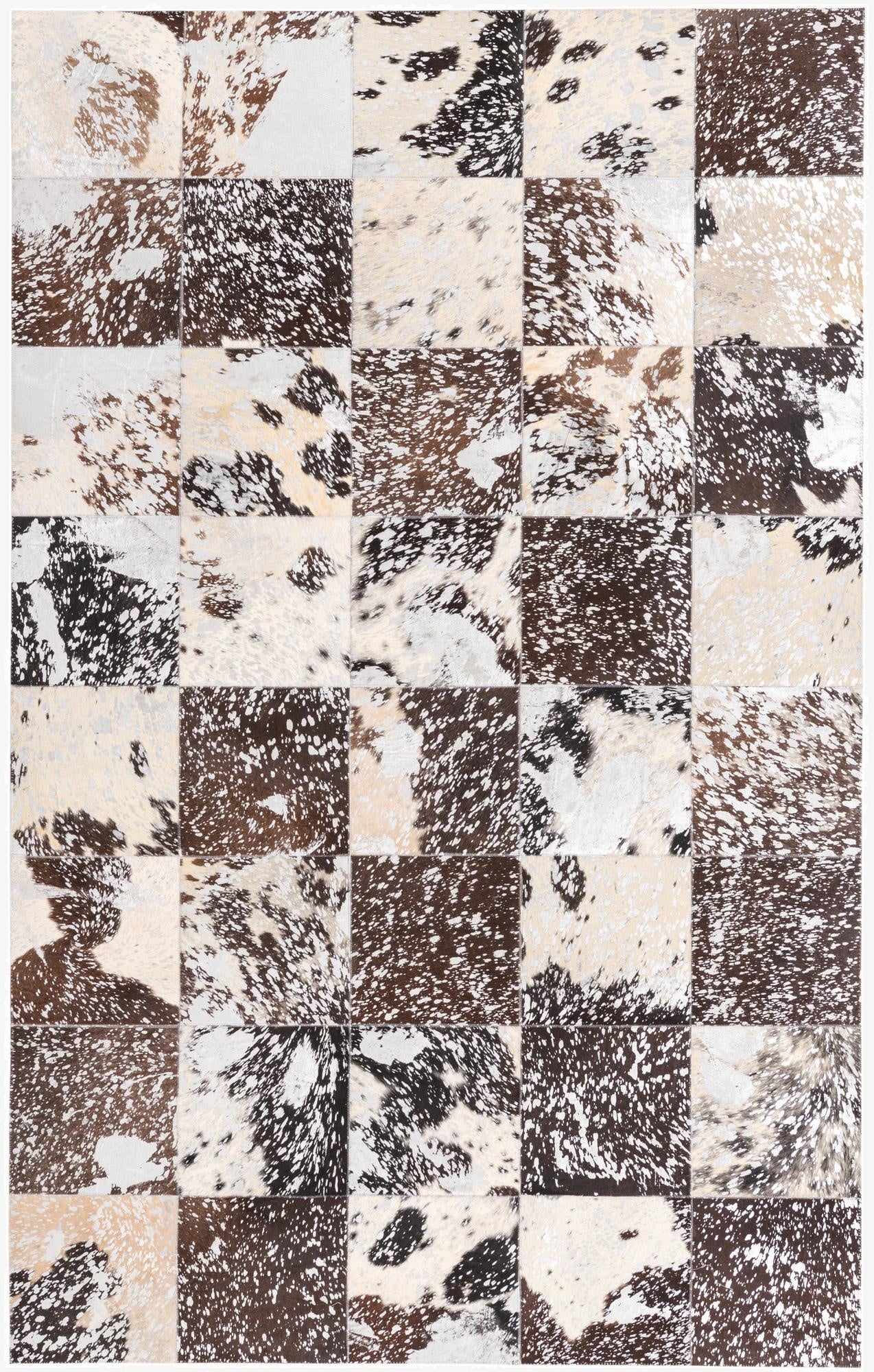 5' x 7' 10 Cowhide Rug