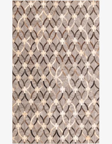 5' x 8' 1 Cowhide Rug