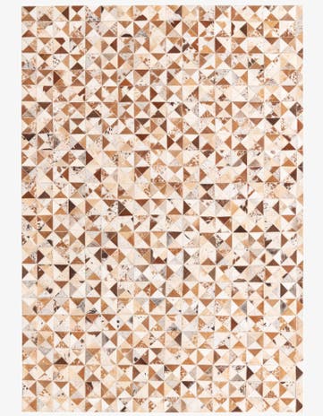 5' 4 x 7' 7 Cowhide Rug
