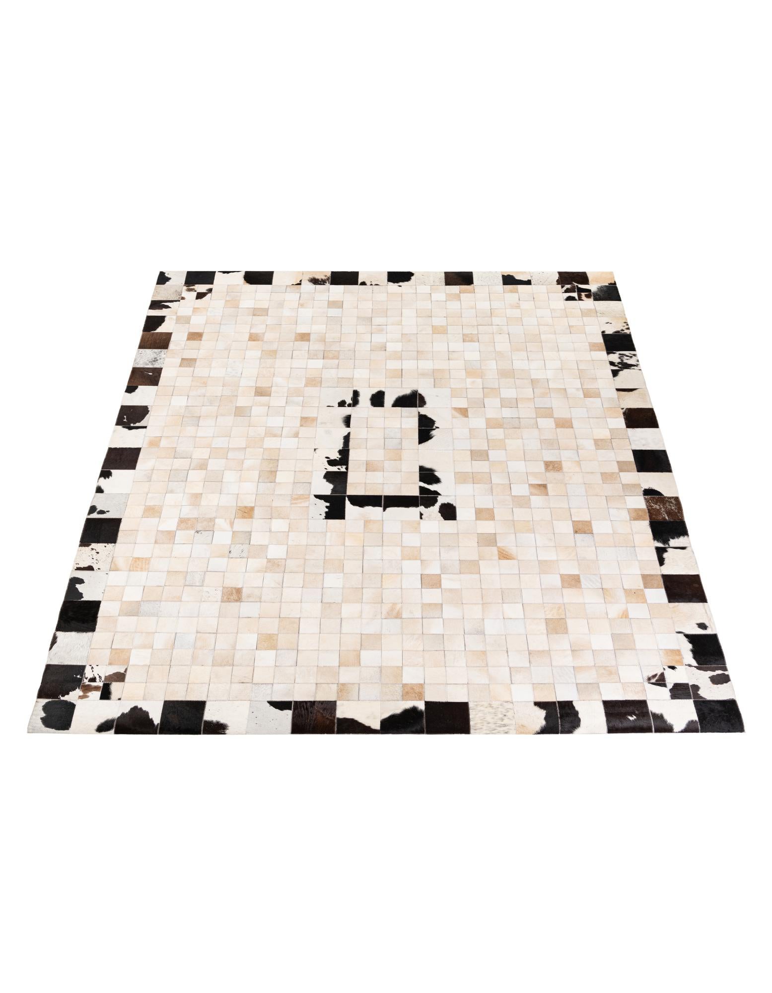 8' x 9' 10 Cowhide Stocks Rug