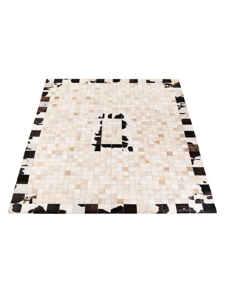 8' x 9' 10 Cowhide Stocks Rug