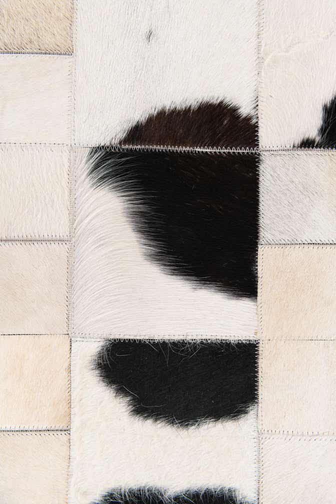 8' x 9' 10 Cowhide Stocks Rug