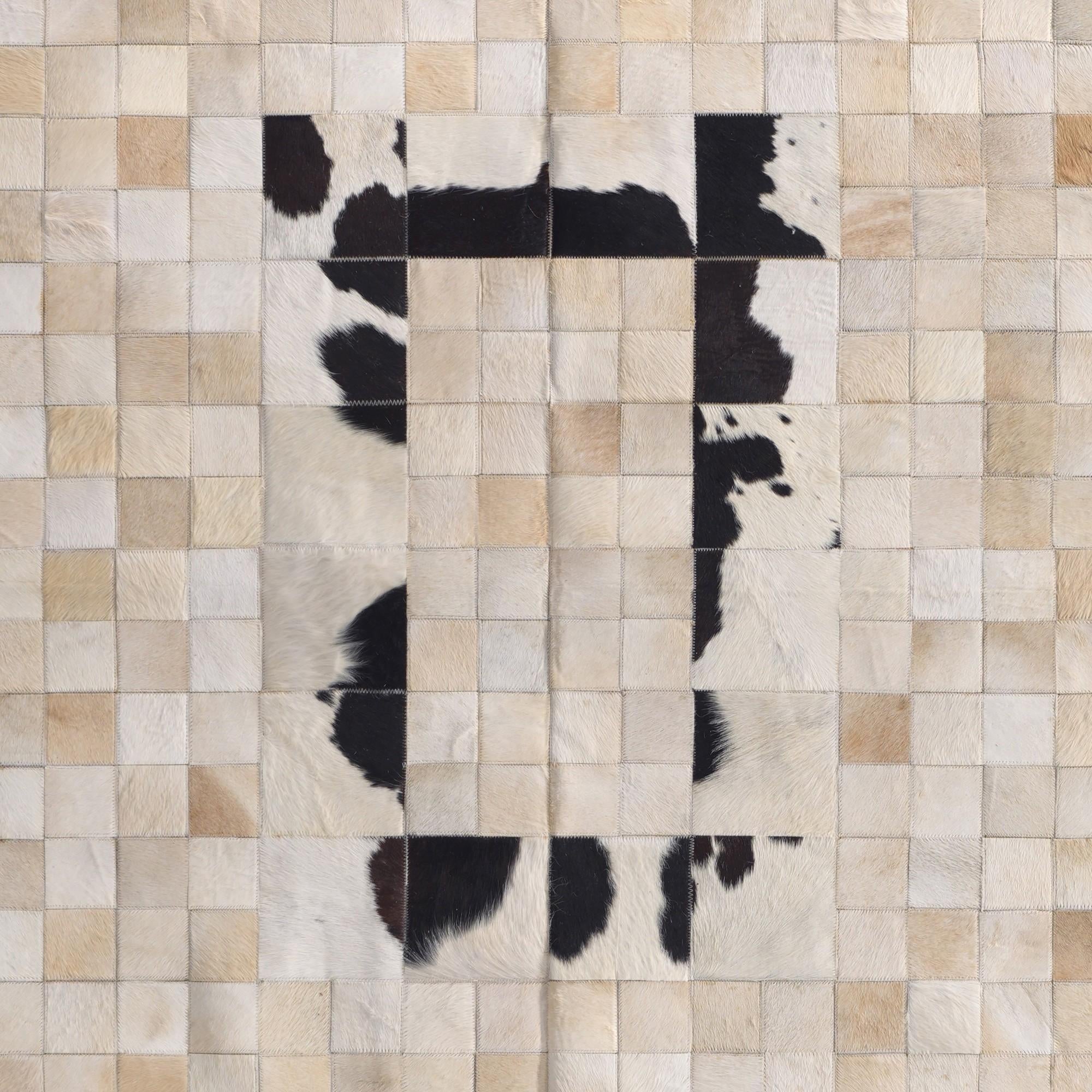 245cm x 300cm Cowhide Stocks Rug