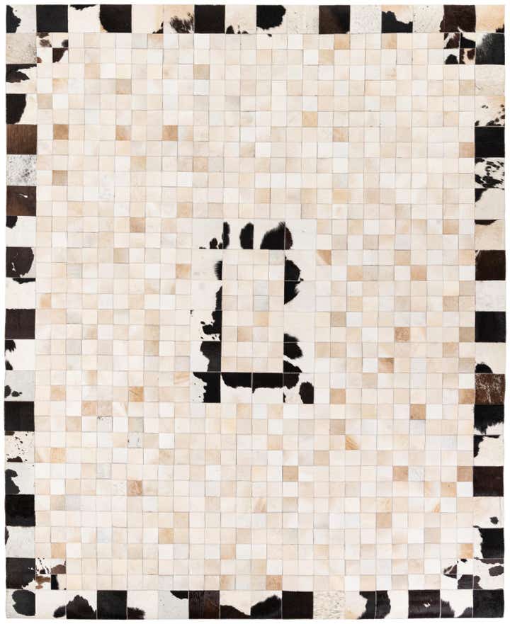 8' x 9' 10 Cowhide Stocks Rug