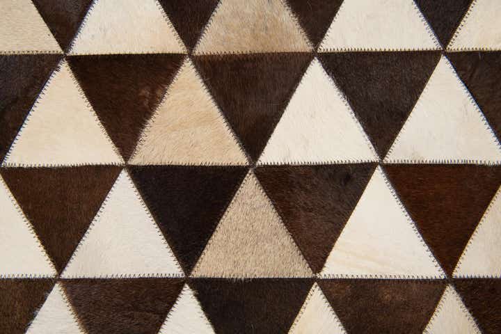 8' x 10' 1 Cowhide Stocks Rug