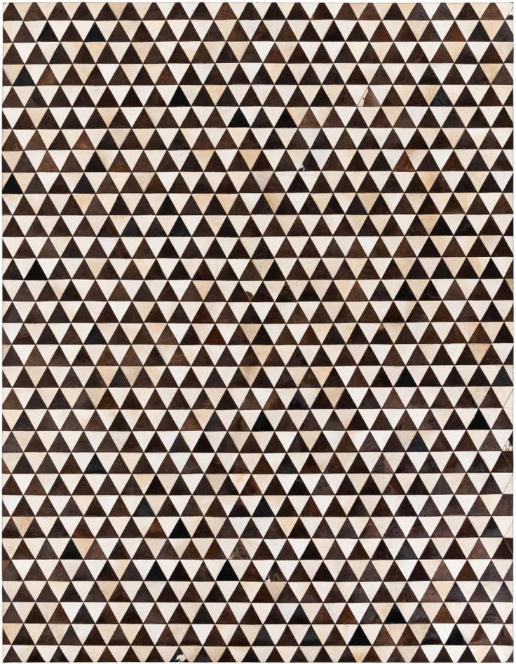 Detail image of 8' x 10' 1 Cowhide Stocks Rug