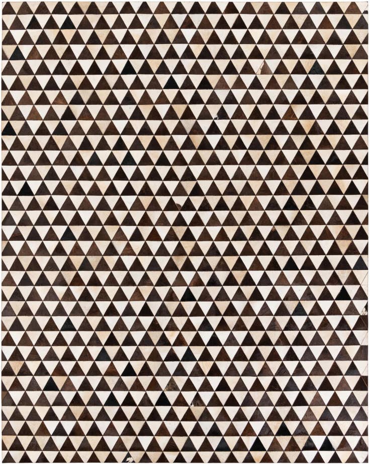 Detail image of 8' x 10' 1 Cowhide Stocks Rug