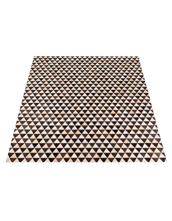 8' 1 x 10' 1 Cowhide Stocks Rug