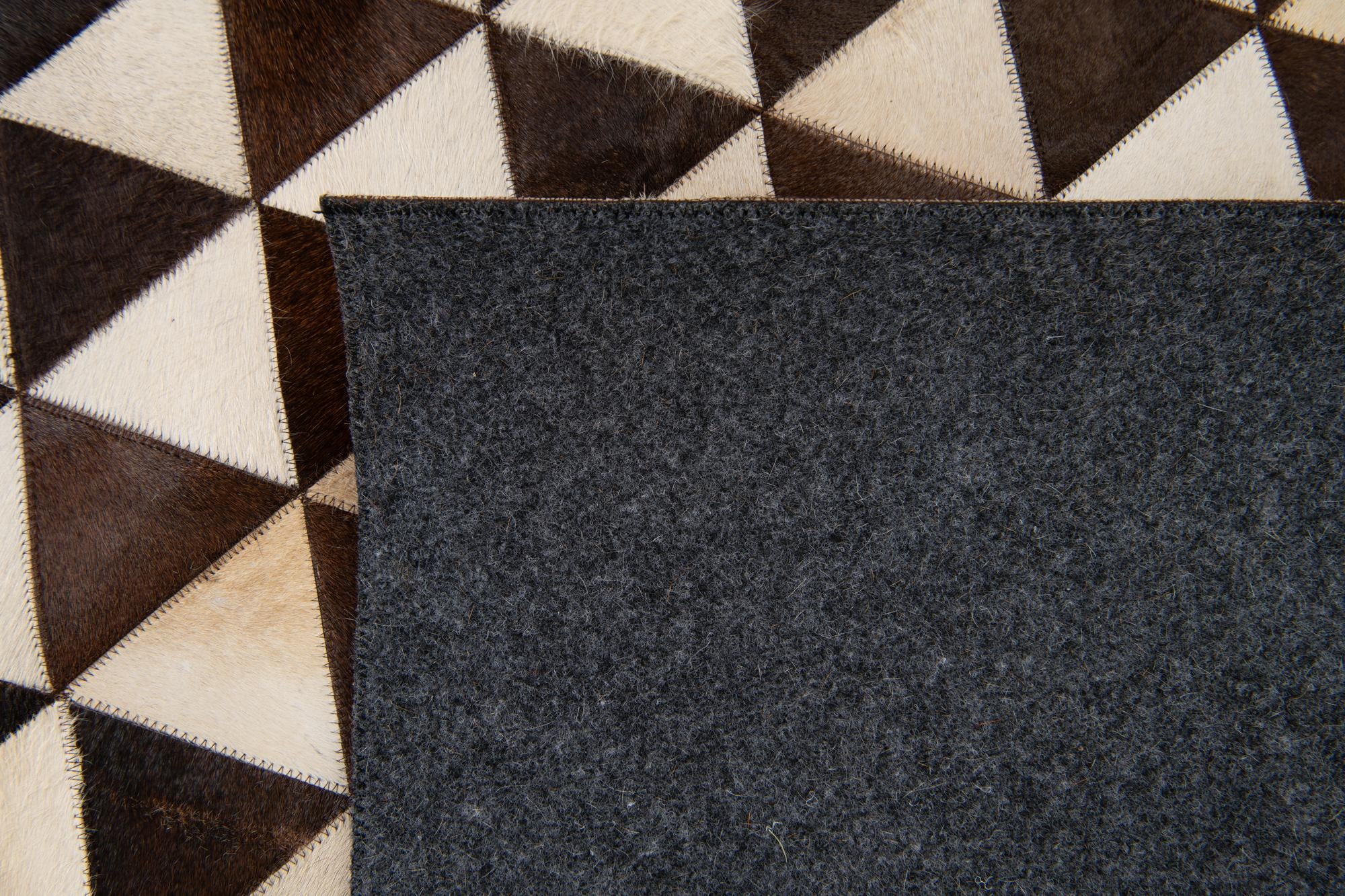 8' 1 x 10' 1 Cowhide Stocks Rug