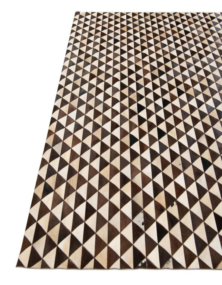 Detail image of 8' x 10' 1 Cowhide Stocks Rug