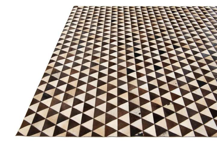 8' x 10' 1 Cowhide Stocks Rug