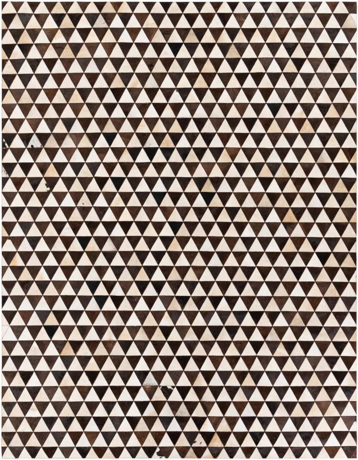 Detail image of 8' x 10' 1 Cowhide Stocks Rug