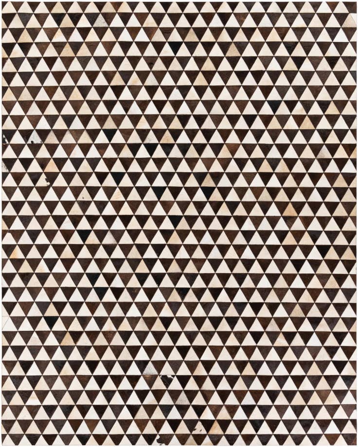 Detail image of 8' x 10' 1 Cowhide Stocks Rug