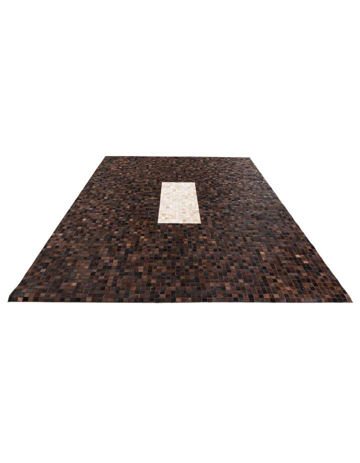8' 2 x 10' Cowhide Stocks Rug