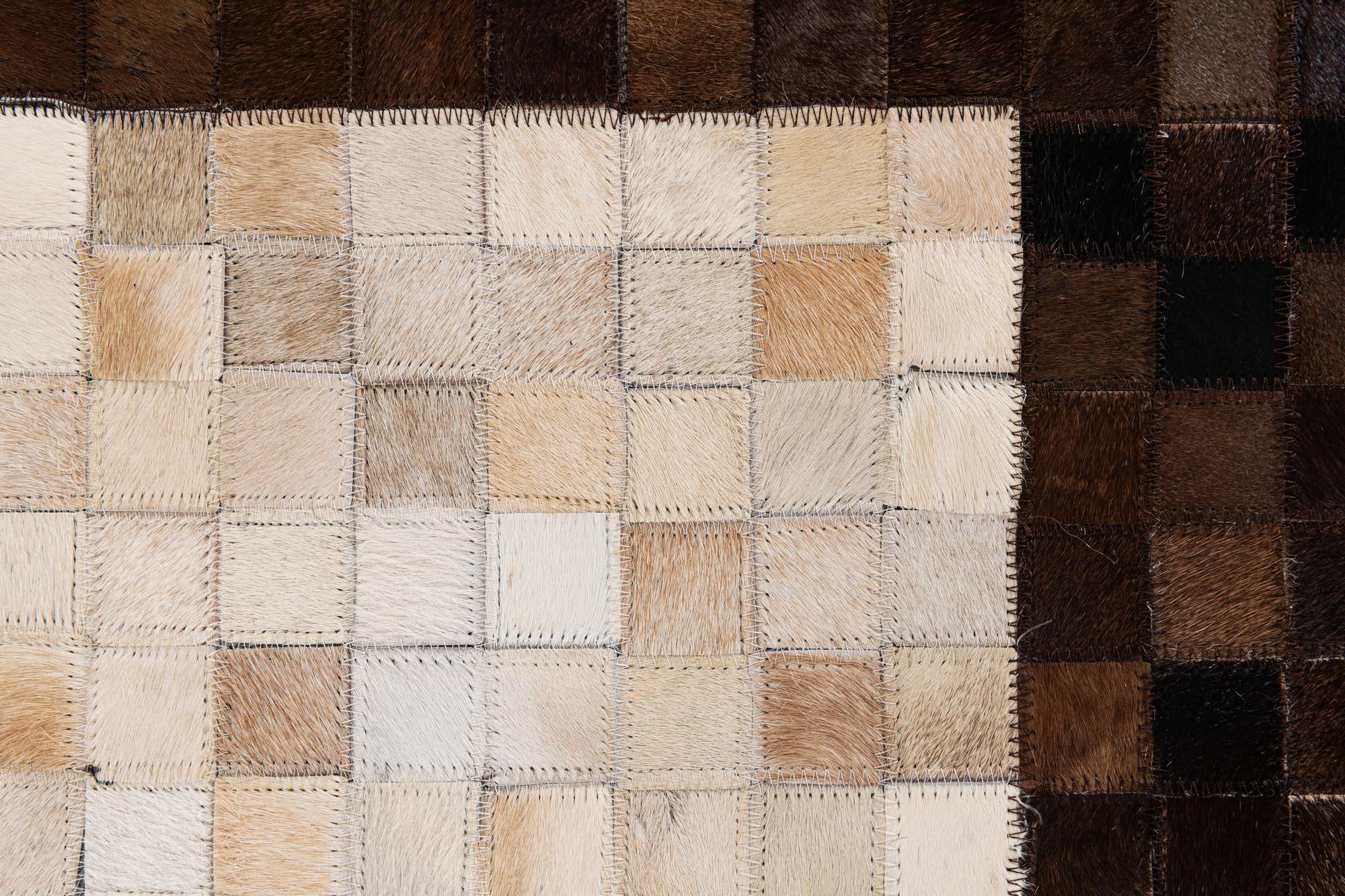 8' 2 x 10' Cowhide Stocks Rug