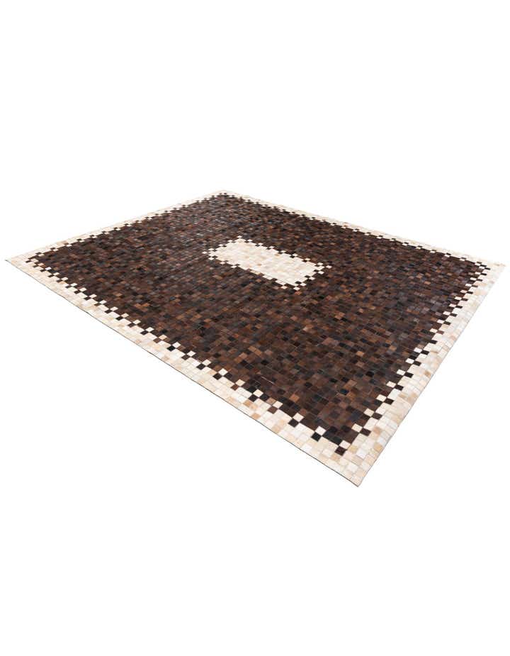 8' x 9' 9 Cowhide Stocks Rug