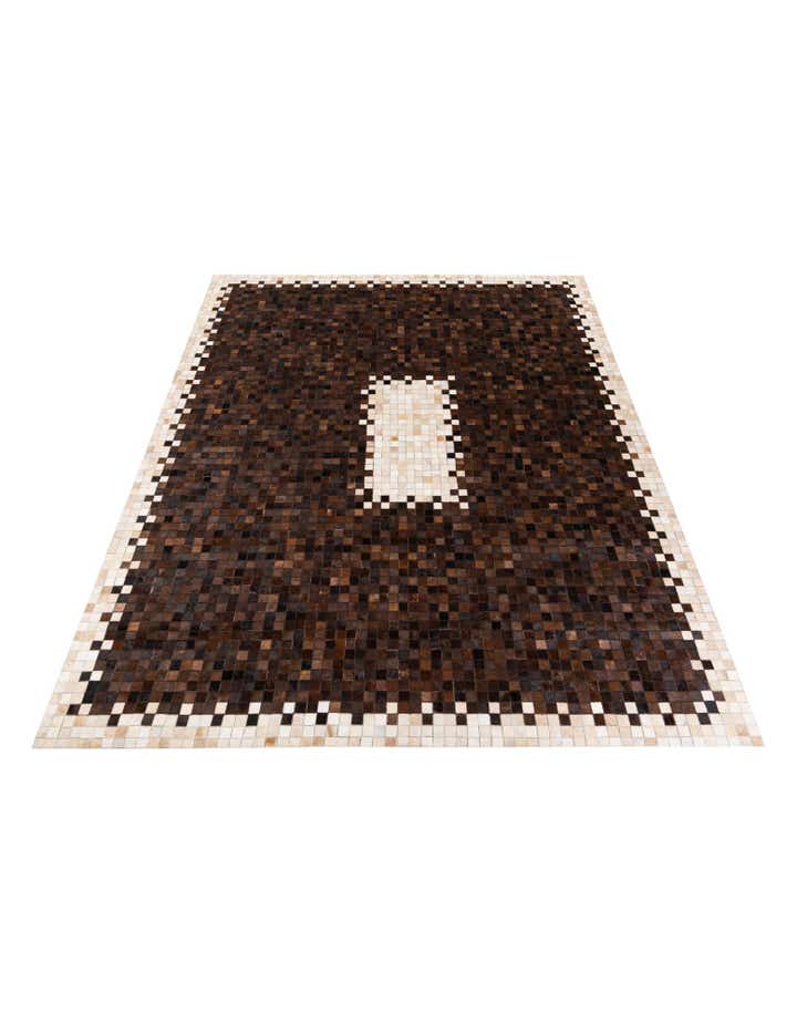 8' x 9' 9 Cowhide Stocks Rug