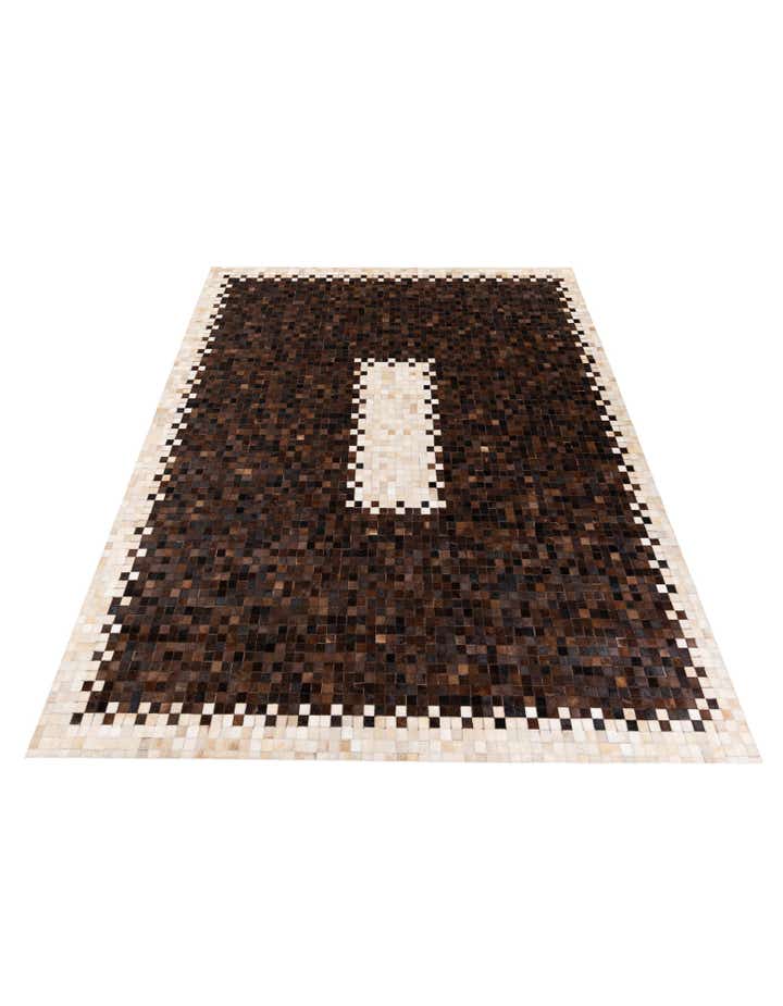 8' x 10' Cowhide Stocks Rug