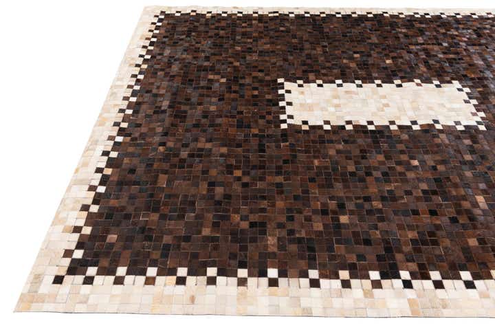 8' x 10' Cowhide Stocks Rug