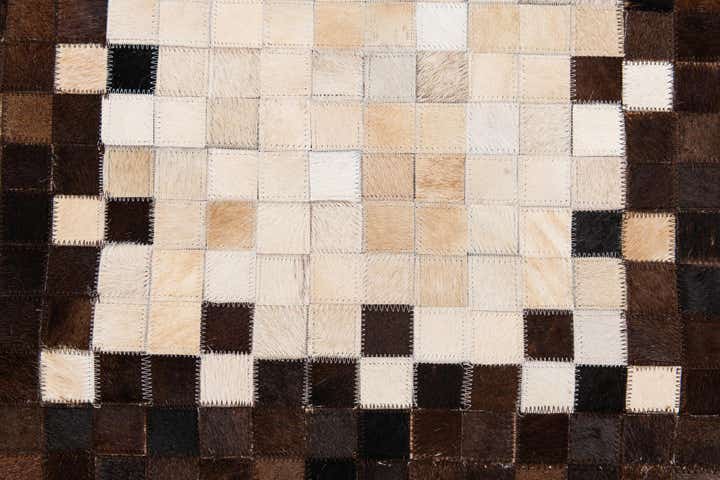 8' x 10' Cowhide Stocks Rug