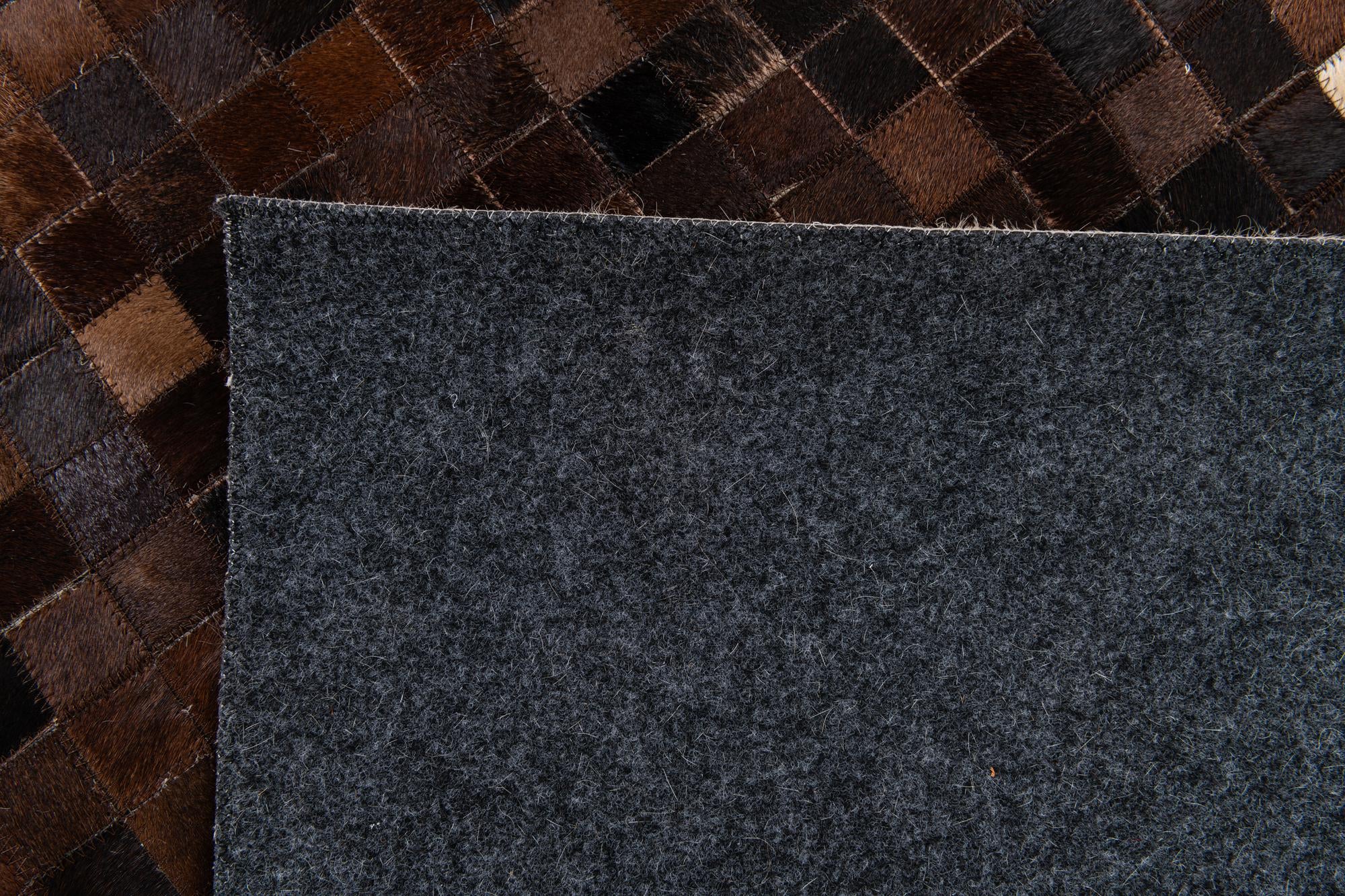 8' x 10' Cowhide Stocks Rug