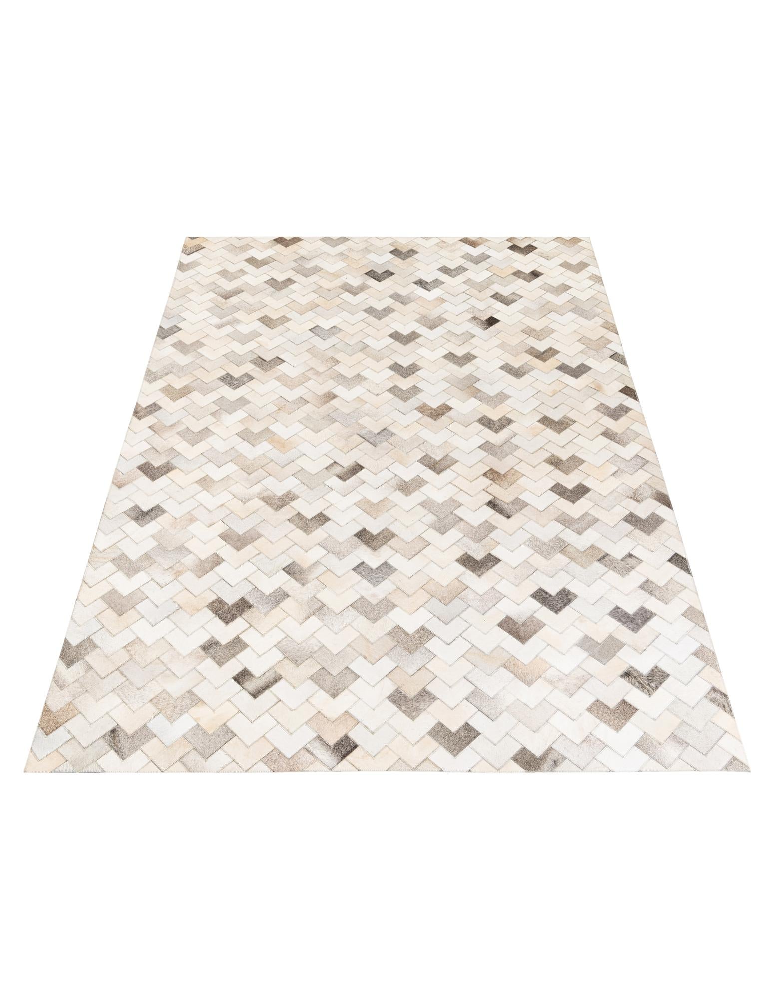 6' x 8' 11 Cowhide Stocks Rug