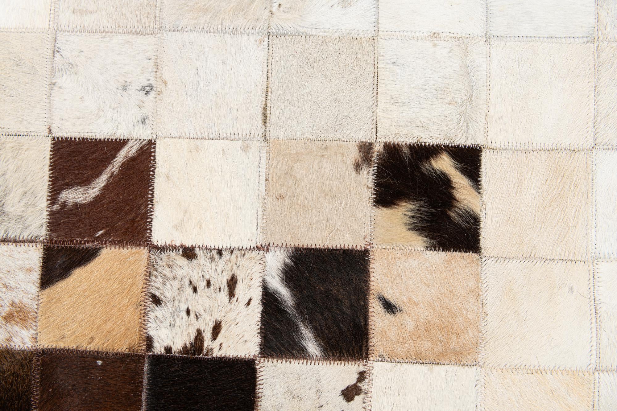 5' x 7' 11 Cowhide Stocks Rug