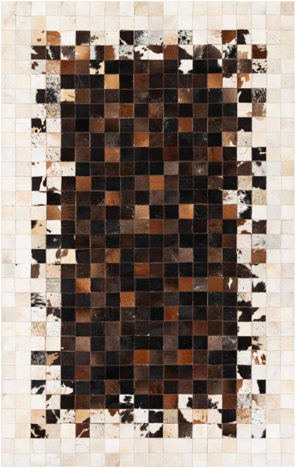 Detailansicht von 150cm x 240cm Cowhide Stocks Teppich