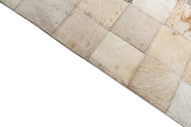 Detail image of 5' x 8' Cowhide Stocks Rug