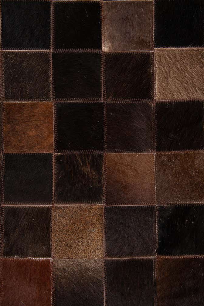 5' x 7' 11 Cowhide Stocks Rug