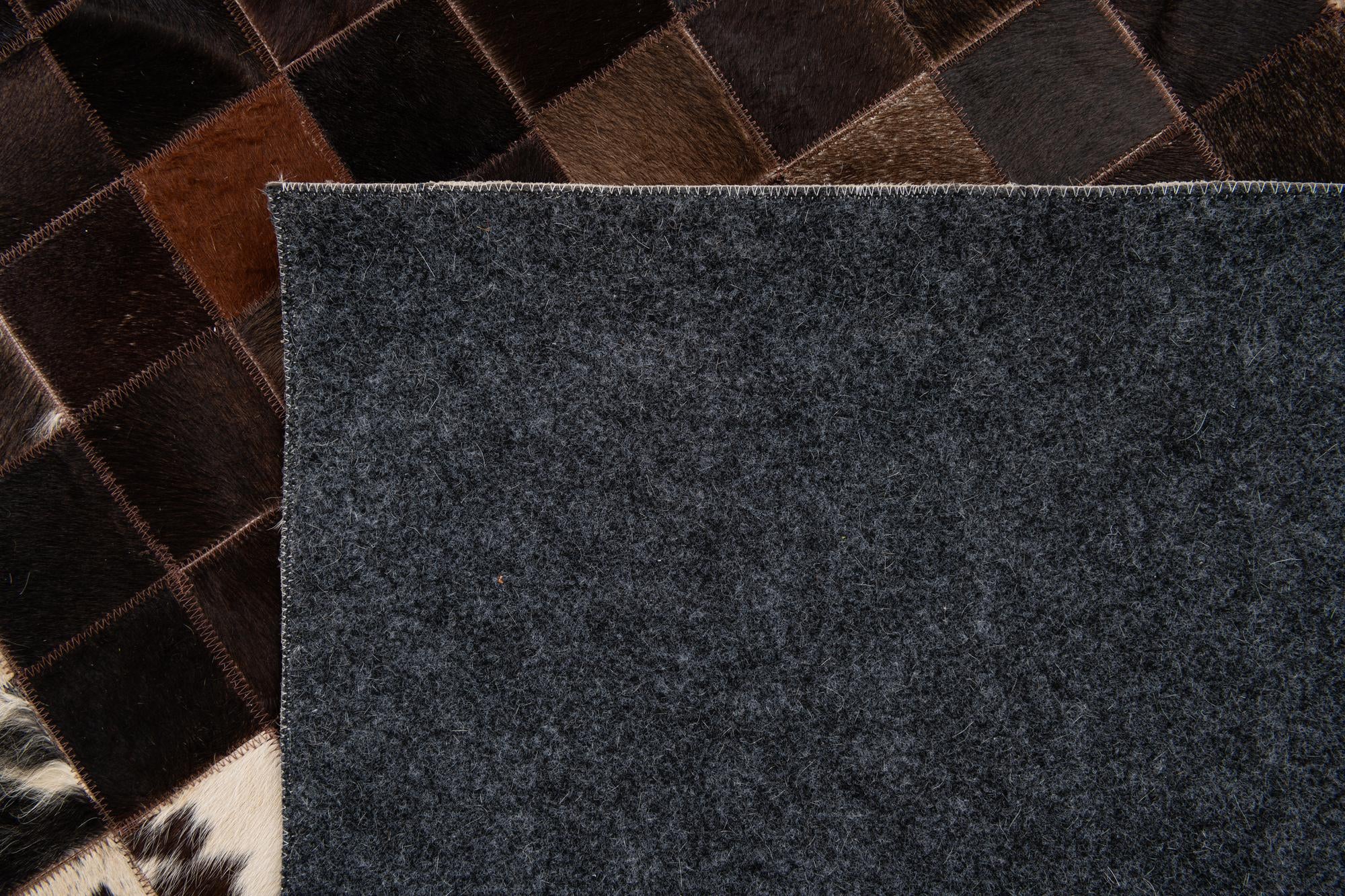 5' x 7' 11 Cowhide Stocks Rug