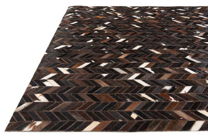 5' x 8' Cowhide Stocks Rug
