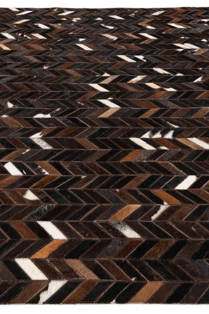 5' x 8' Cowhide Stocks Rug