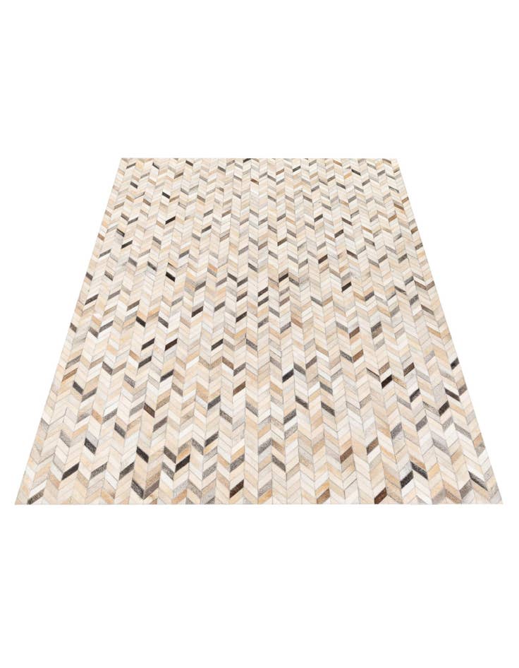 Detail image of 5' 7 x 7' 11 Cowhide Stocks Rug