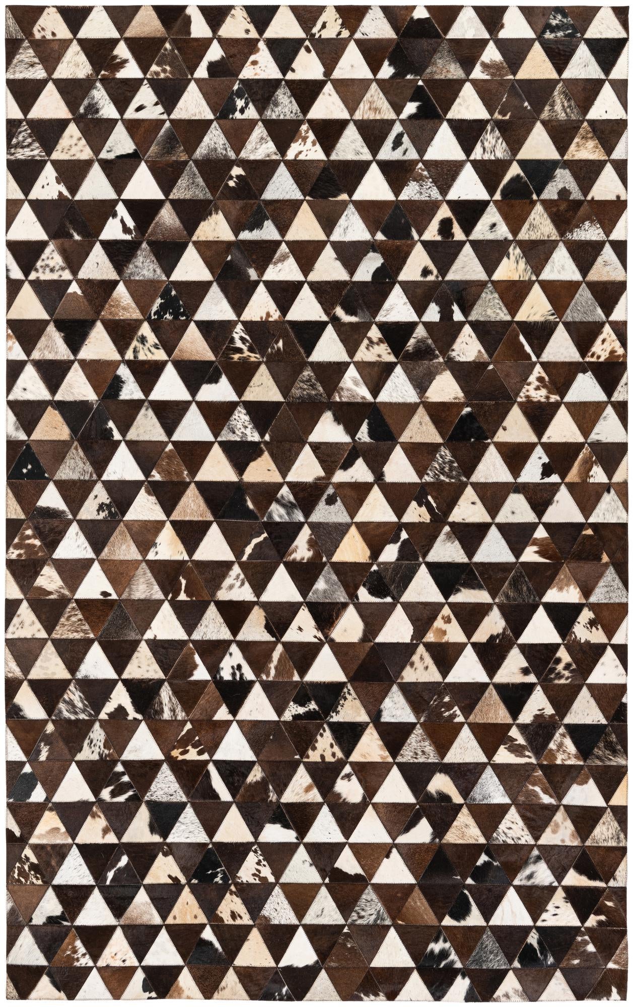 5' x 8' Cowhide Stocks Rug