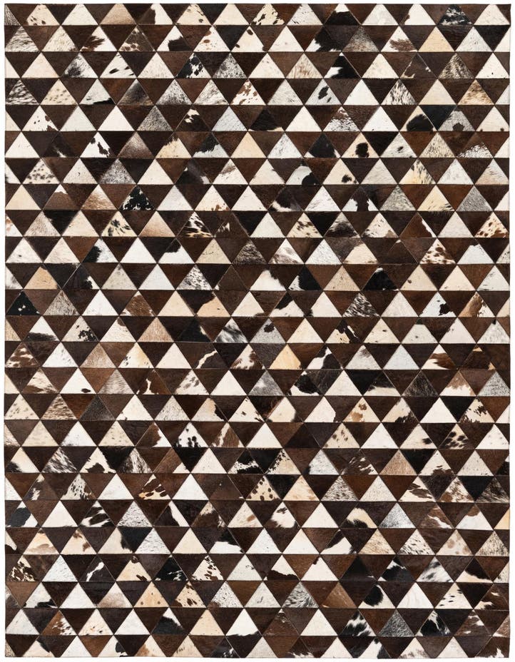  5' x 8' Cowhide Stocks Rug