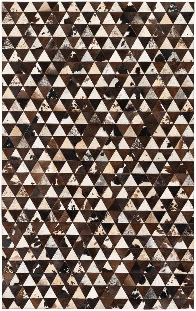 5' x 8' Cowhide Stocks Rug
