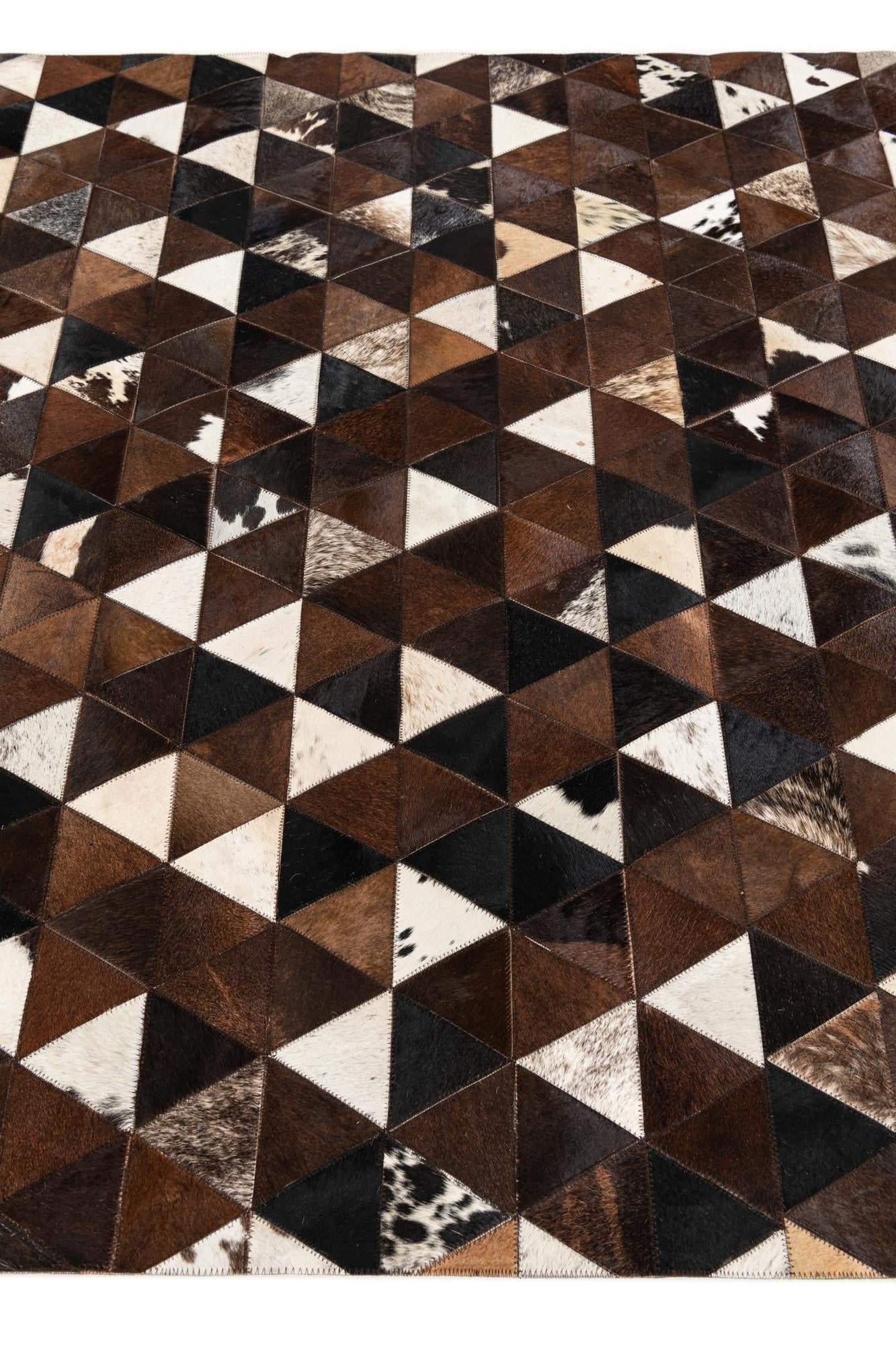 5' x 8' 1 Cowhide Stocks Rug