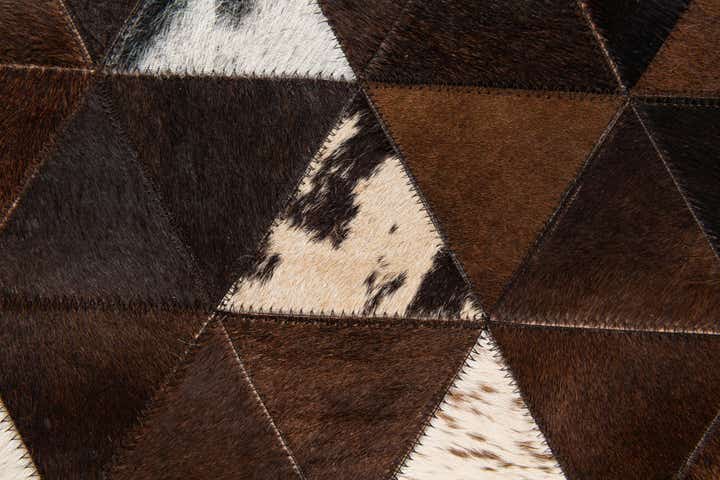 5' x 8' 1 Cowhide Stocks Rug