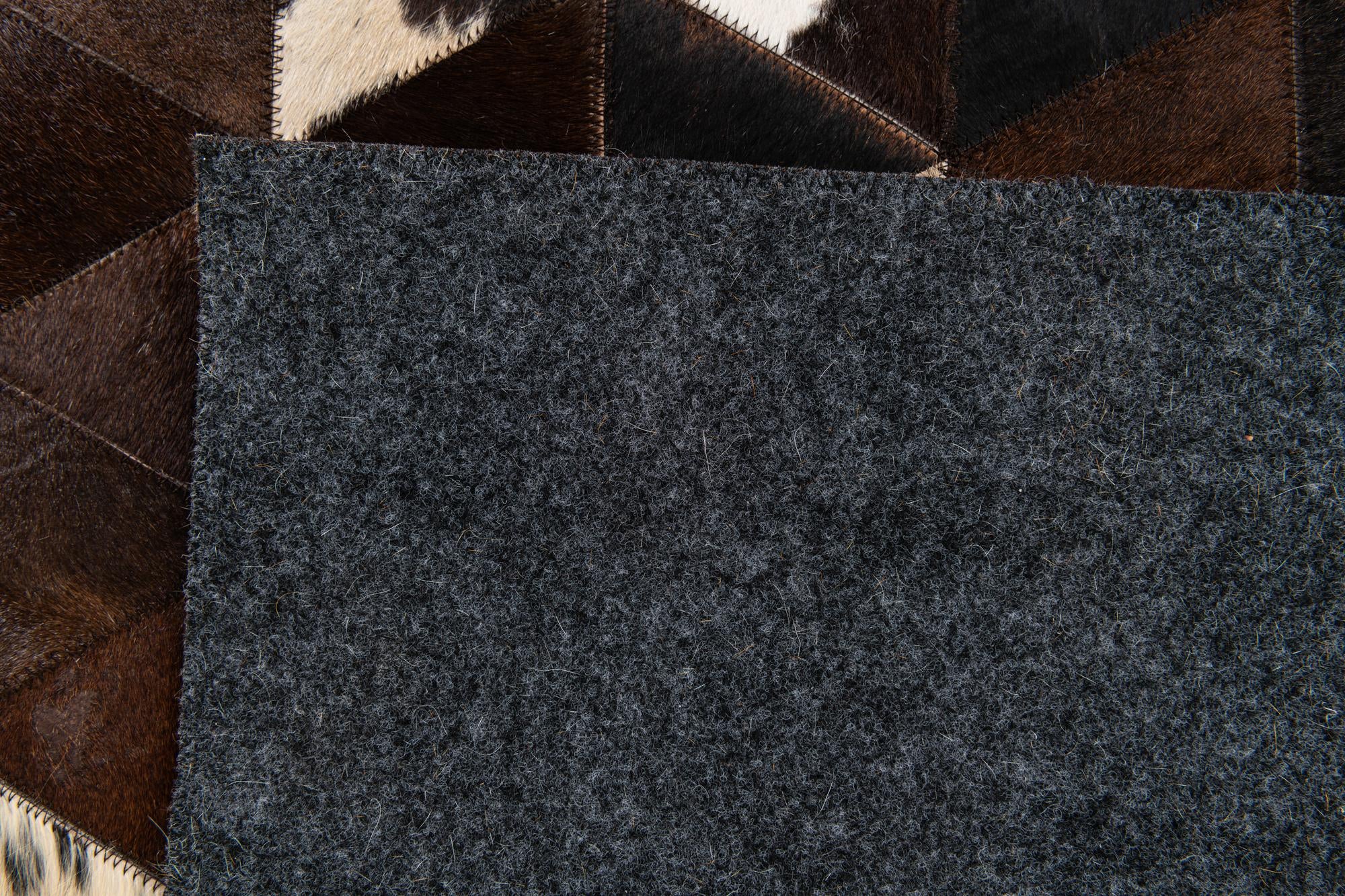 5' x 8' 1 Cowhide Stocks Rug