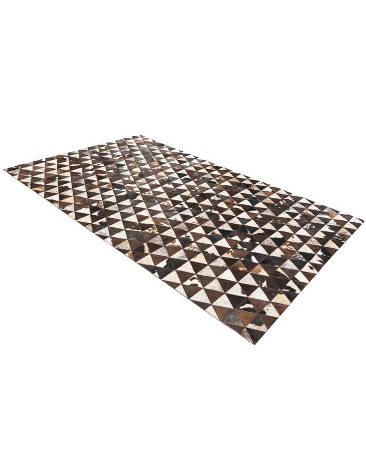 5' x 8' 1 Cowhide Stocks Rug