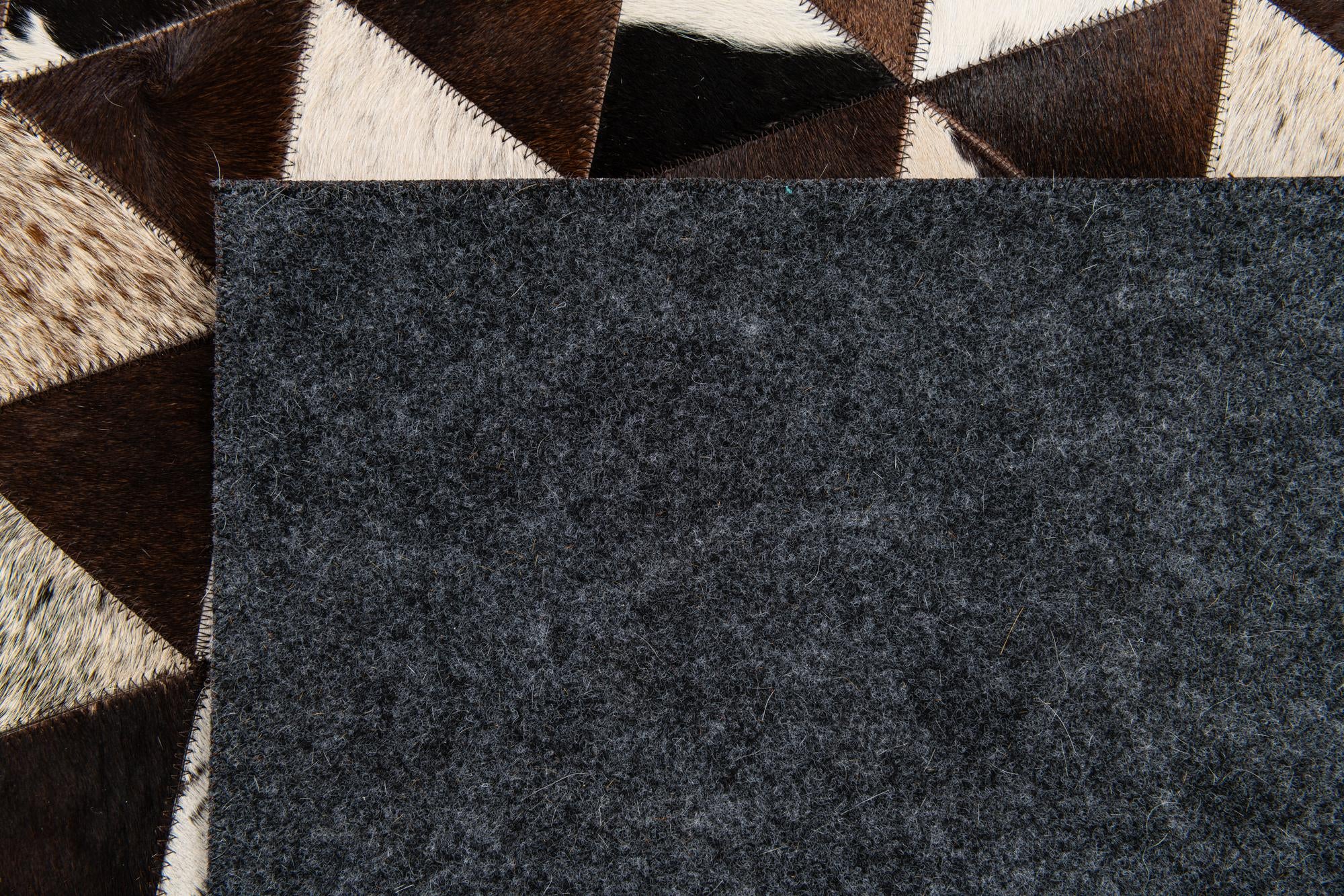 5' x 8' 1 Cowhide Stocks Rug